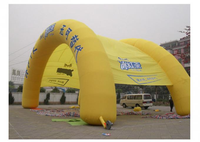 Kundengebundenes helles wasserdichtes materielles aufblasbares Würfel-Zelt mit ausgezeichnetem Entwurf