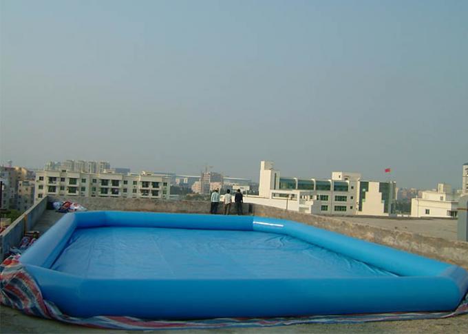 Handelsklasse-vereinigt aufblasbares Wasser-Pool, über Grundportable feuerbeständiges Material