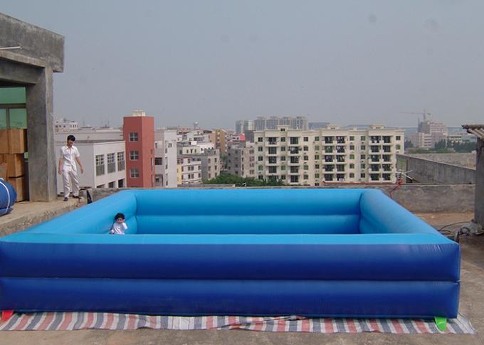 0.9mm PVC-Plane fertigte aufblasbares Pool Wasser der Größe für Kinder besonders an