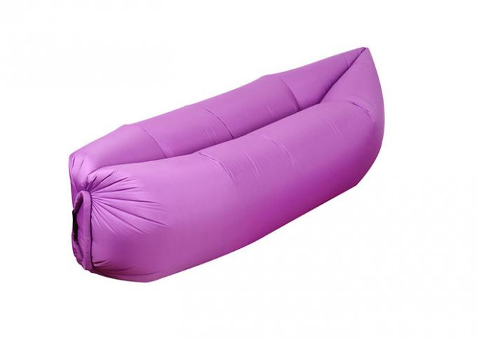 Fasten gefüllte aufblasbares Luftsack-Sofa-kundenspezifische Farbe für Reisen das im Freien/kampierend