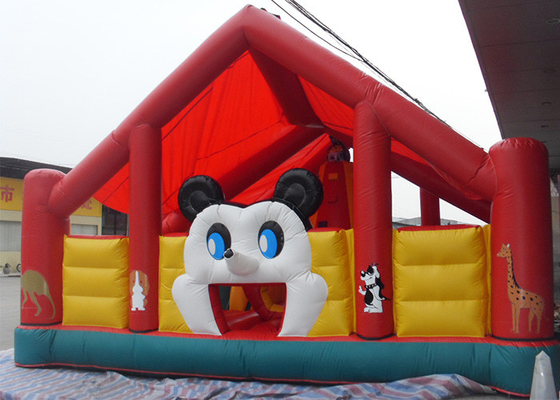China Großer aufblasbarer Spaß-Park Outoodr Mickey Mouse/Karikatur-aufblasbare Spaß-Welt fournisseur
