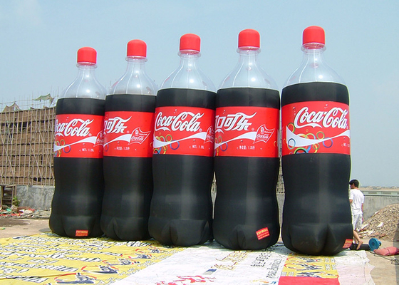 China Koka Cala Rotes/Schwarz-aufblasbare Bierflasche mit 2 - 3 Minuten blasen,/entlüften auf fournisseur