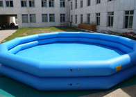 Blaues interessantes aufblasbares Wasser-Pool, aufblasbare Schwimmbäder Wasser-Sport Gaint