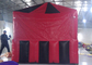 Roter/Schwarz-kleiner Würfel formte aufblasbares Luft-Zelt für Heirat oder Ausstellung PVC Plane fournisseur