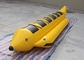 Gelbes/Schwarzes 0.9mm PVC Flyfish aufblasbares Wasser-Spielwaren-Wasser-Spiel-Bananen-Boot fournisseur