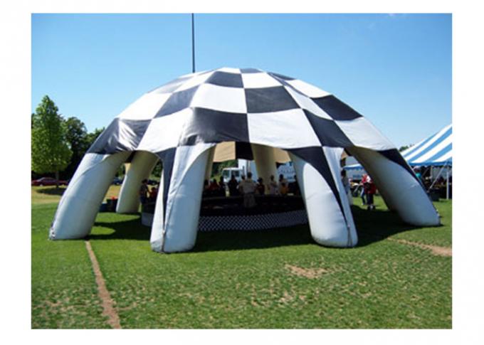 6 Bein-aufblasbare Luft-Zelt PVC-Anzeigen-Messe im Freien