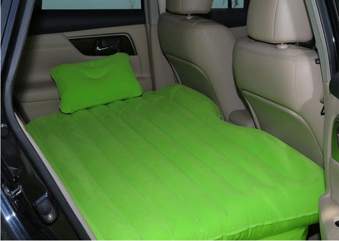 Schwarzer/blauer Rücksitz-aufblasbares Bett, tragbare aufblasbare Auto-Matratze für Reise