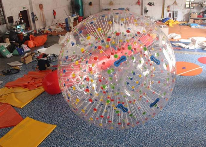Bunte entspannende aufblasbare Stoßball-Miete 2.5m/3.0m Durchmesser für Kind
