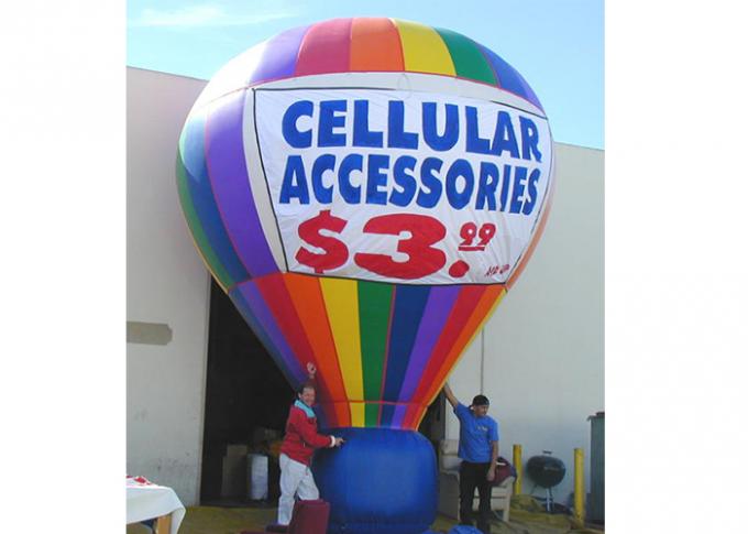 Dauerhafte PVC-Planen-riesiger aufblasbarer Helium-Ballon für Partei