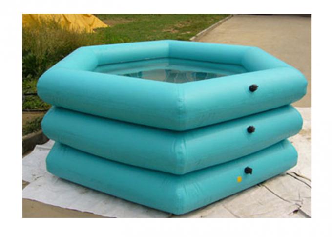 Populärer Baby-Swimmingpool 0.6mm PVCs Tarpauline aufblasbarer mit der Luft versiegelt