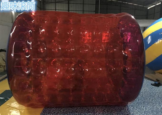 0.7mm TPU sortierten rote aufblasbare Körper-Bälle/Mensch große aufblasbare Wasserbälle