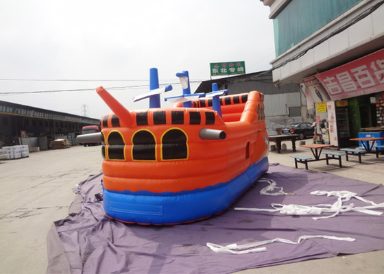 China Lustiges dauerhaftes aufblasbares Piraten-Dia, das Malerei für Kleinkinder übergibt fournisseur