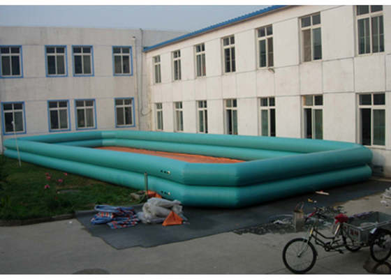 China 12m * 6m Werbungs-Quadrat-aufblasbares Wasser-Pool für Miete/Zorb-Ball fournisseur