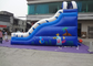 Erwachsen-und Kinderspielplatz Commercia 0.55mm PVCs blaue riesige aufblasbare Wasserrutsche für Partei fournisseur