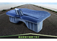 Hochfestes scharendes aufblasbares Bett-Sex-Luft-Auto-Plastikbett, das portierbare aufblasbare Auto-Rücksitz-Matratze faltet fournisseur
