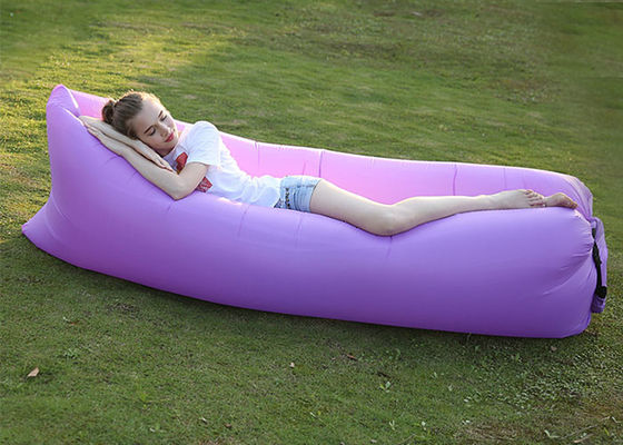 Polyester-Lounge aufblasbare Schlafsack Einzelperson fournisseur