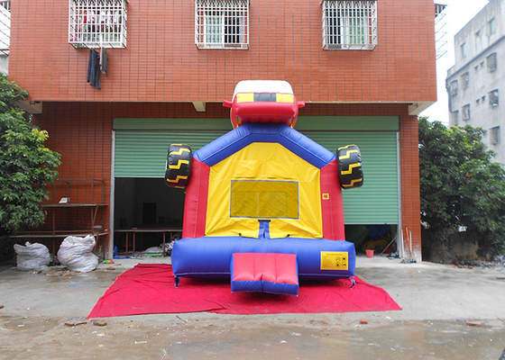 China Kinderkapazität des CER Zertifikat-Rennwagen-kommerzielle aufblasbare Haus-14 für im Freien usine