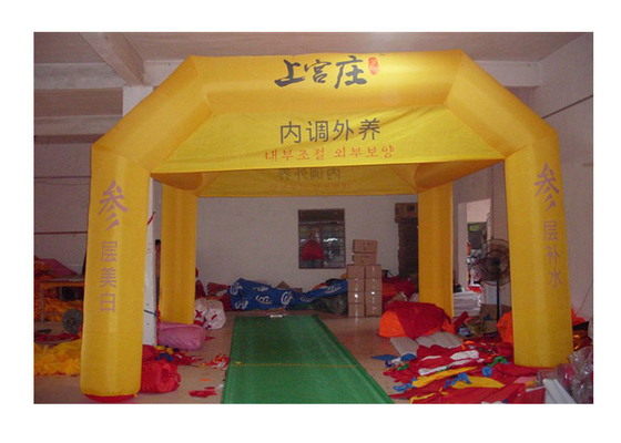 China 8m Riese-Anzeigen-aufblasbares Luft-Zelt für Geschäfts-Förderung und Ausstellung usine
