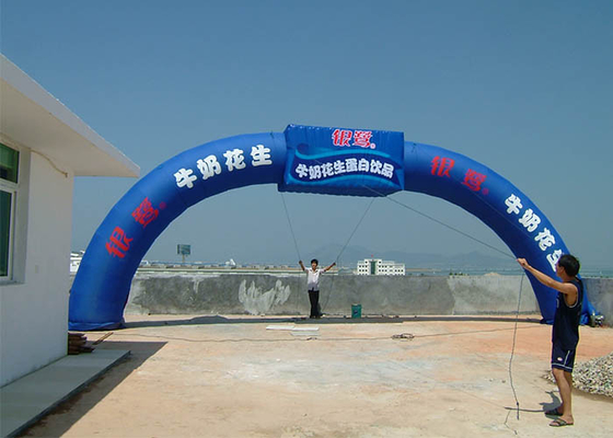 China Kundengebundener aufblasbarer Werbungs-Nylonbogen/öffnender moderner aufblasbarer Airblown-Bogen distributeur
